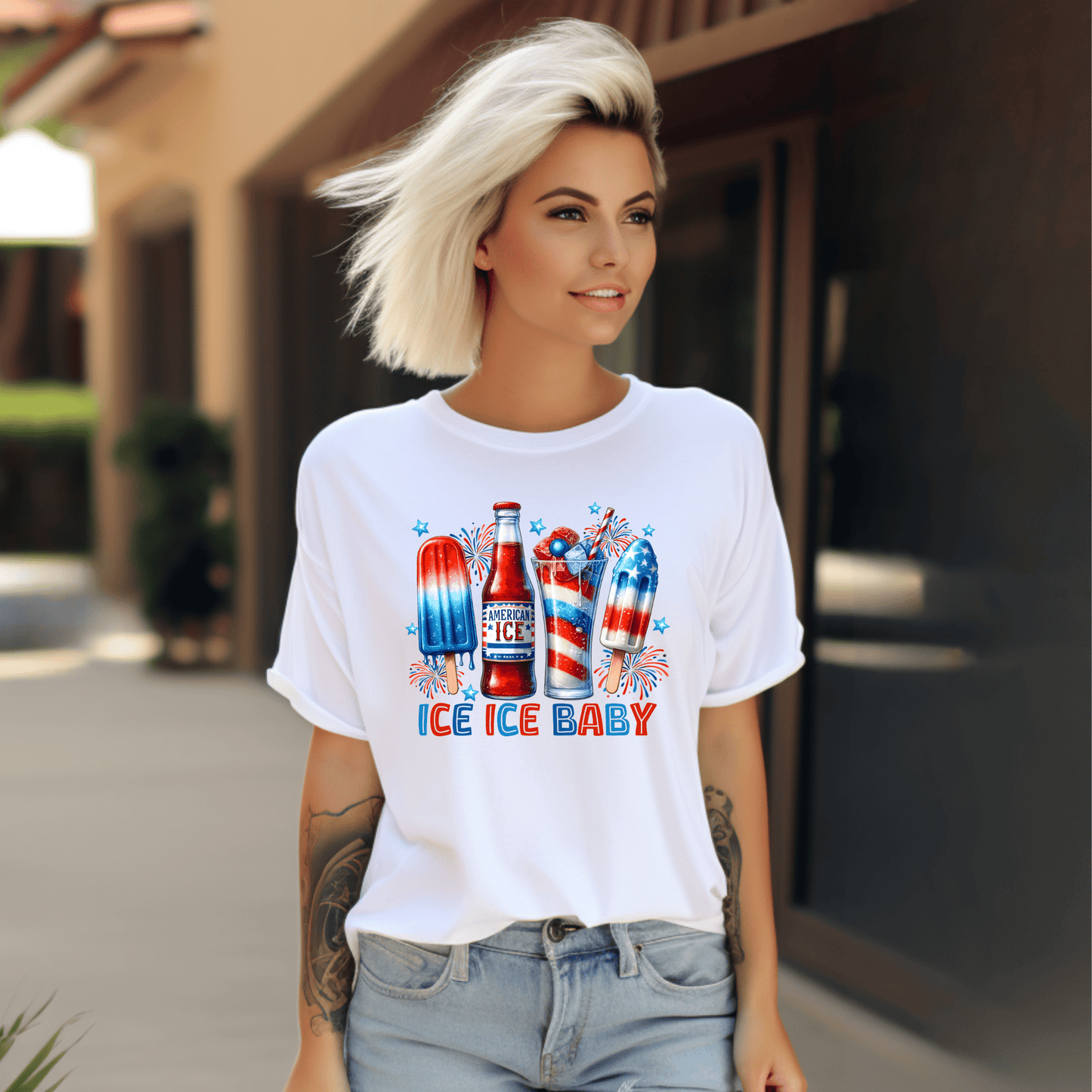 Ice Ice Baby T-Shirt - Becca's Banging Designs