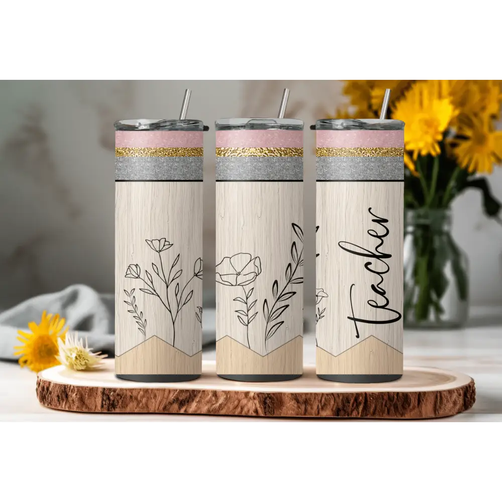 Teacher Tumbler - Perfect Appreciation Gift - Becca's Banging Designs