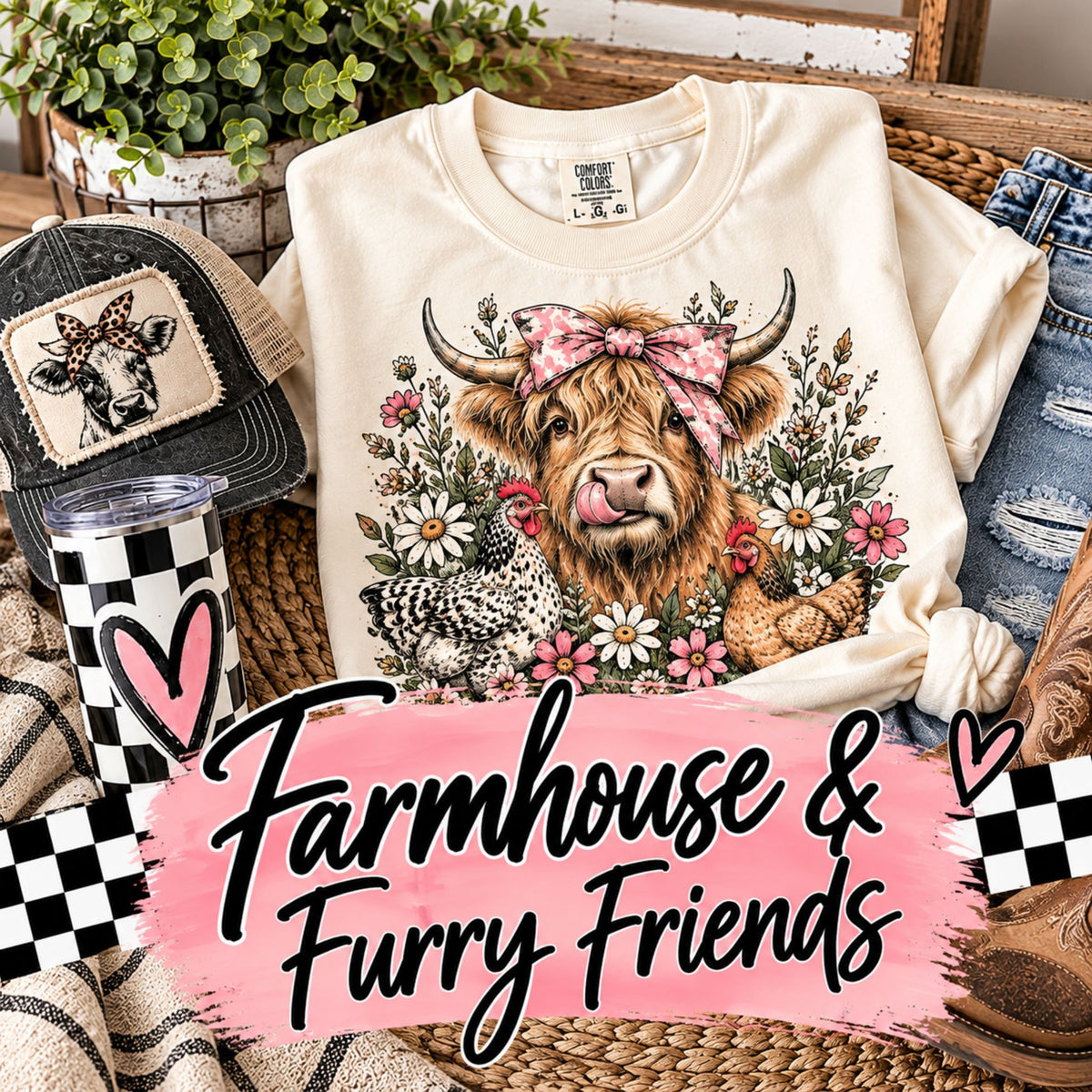 Farmhouse & Furry Friends