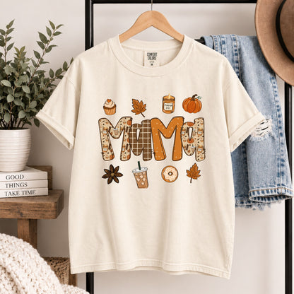 Fall Pumpkin Spice Mama Graphic Tee