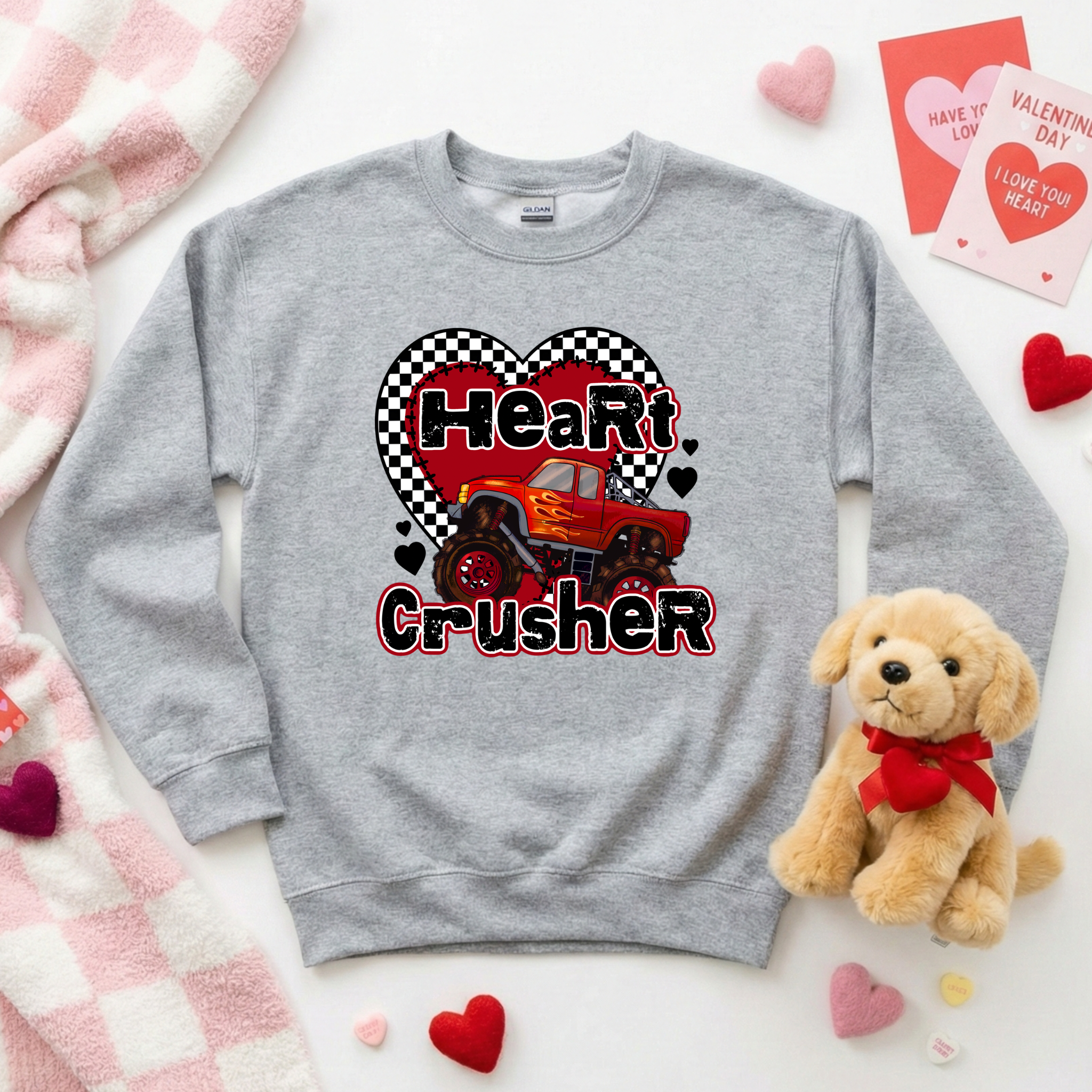 Heart Crusher Youth Sweatshirt