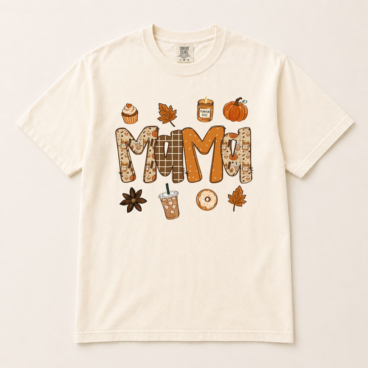 Fall Pumpkin Spice Mama Graphic Tee
