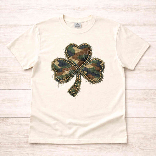 Rustic Shamrock Camo | Tee