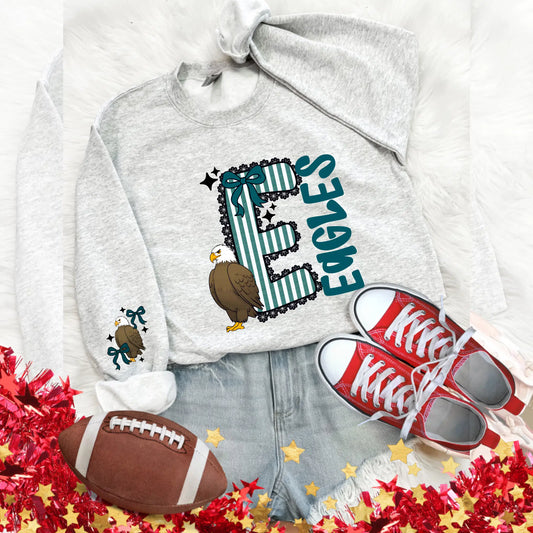 Eagles Seersucker Sweatshirt: Game Day Football Pullover