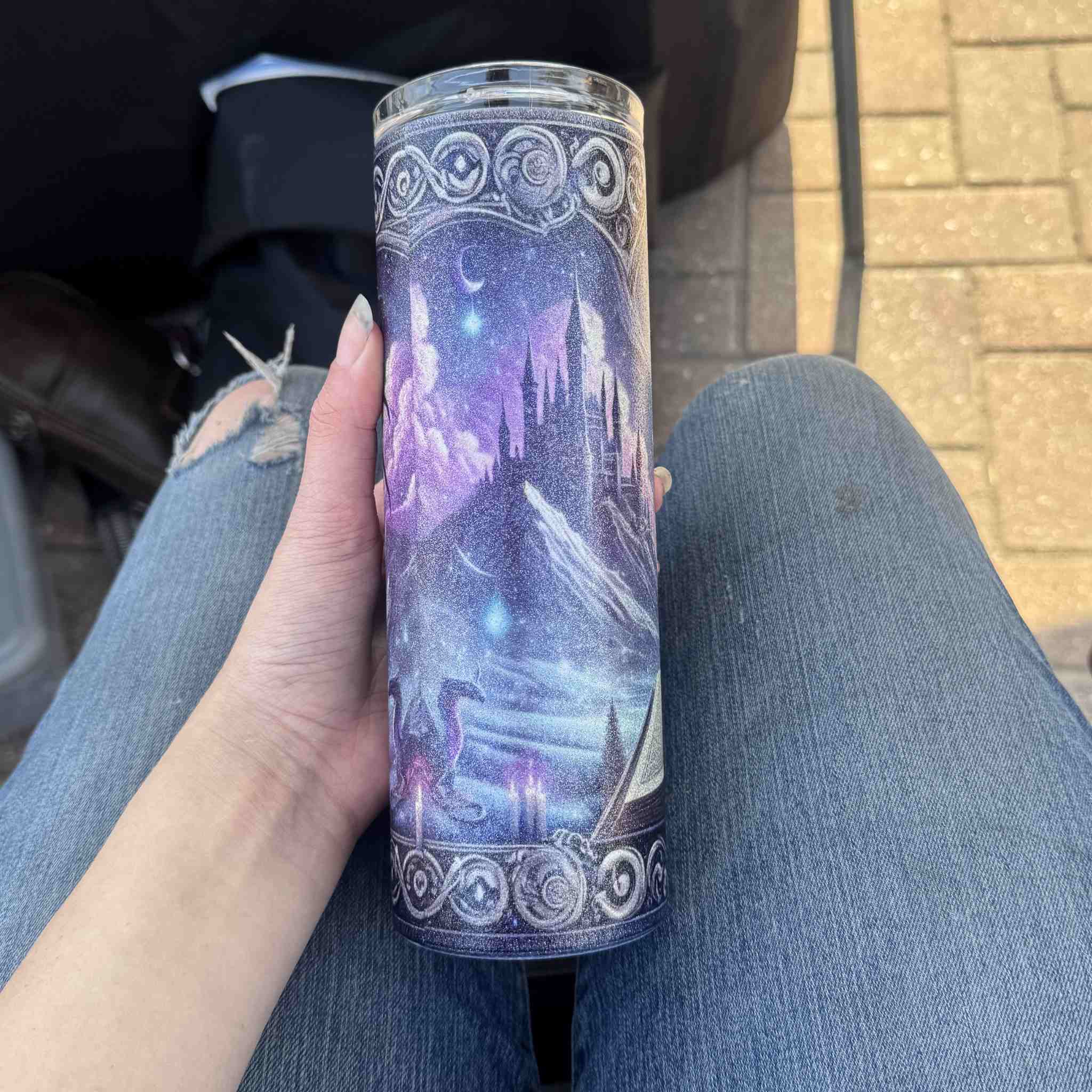 Custom Tumbler Fantasy Dragon