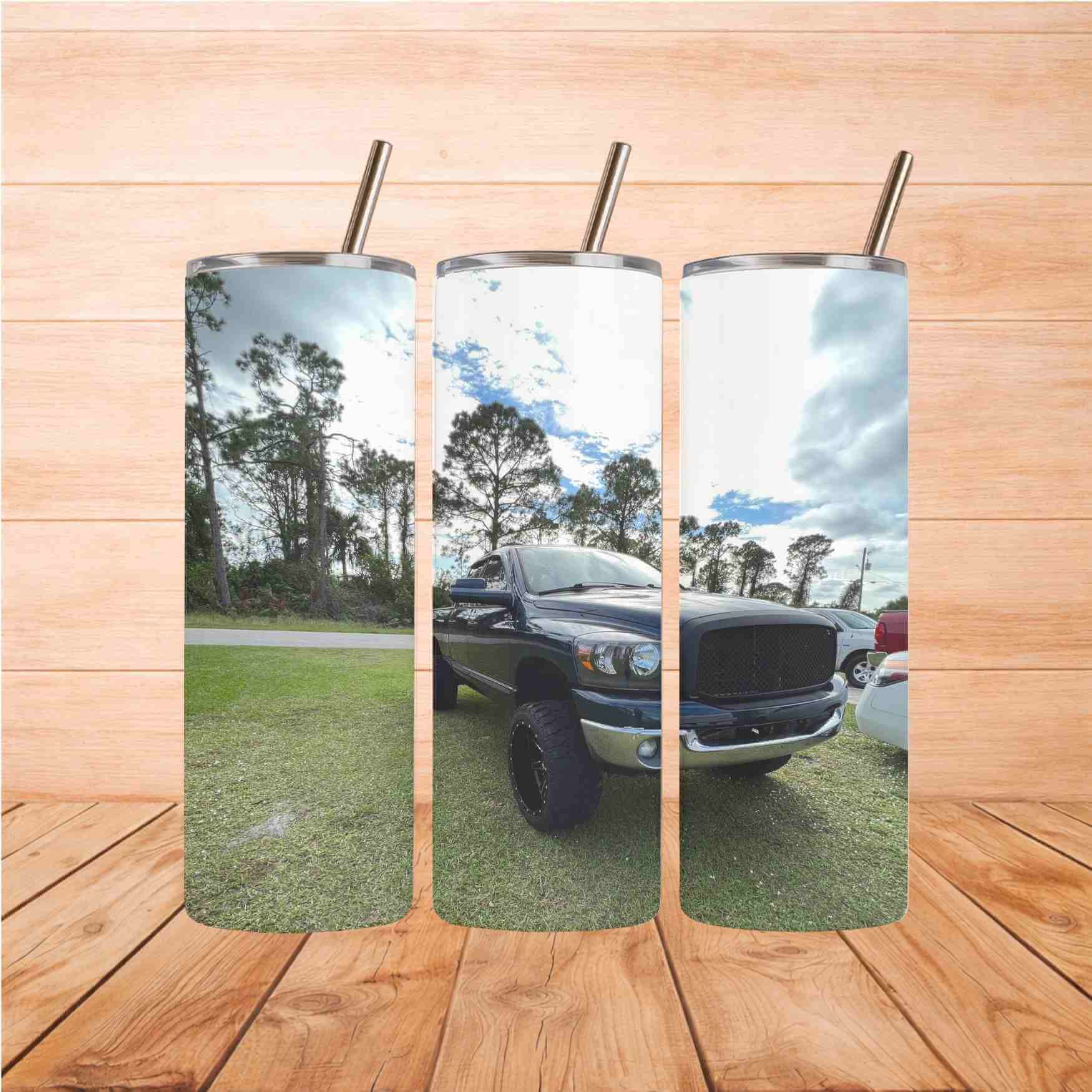 Custom Ride Photo 20oz Tumbler