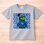 Griffins Graphic Tee Youth Comfort and School Spirit featuring a vibrant graphic design on a gray shirt.