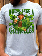St. Patrick’s Day Name Shirt – Personalized Lucky Drinking Tee