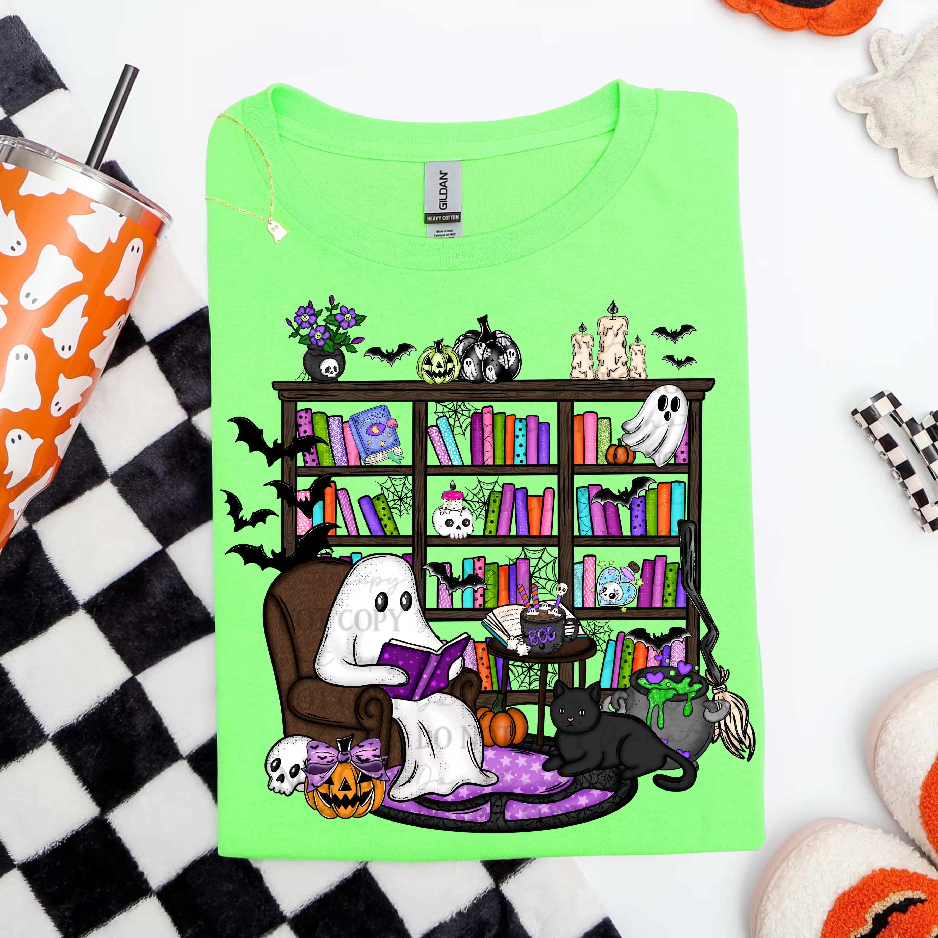 Spooky Book Club Reading Shirt