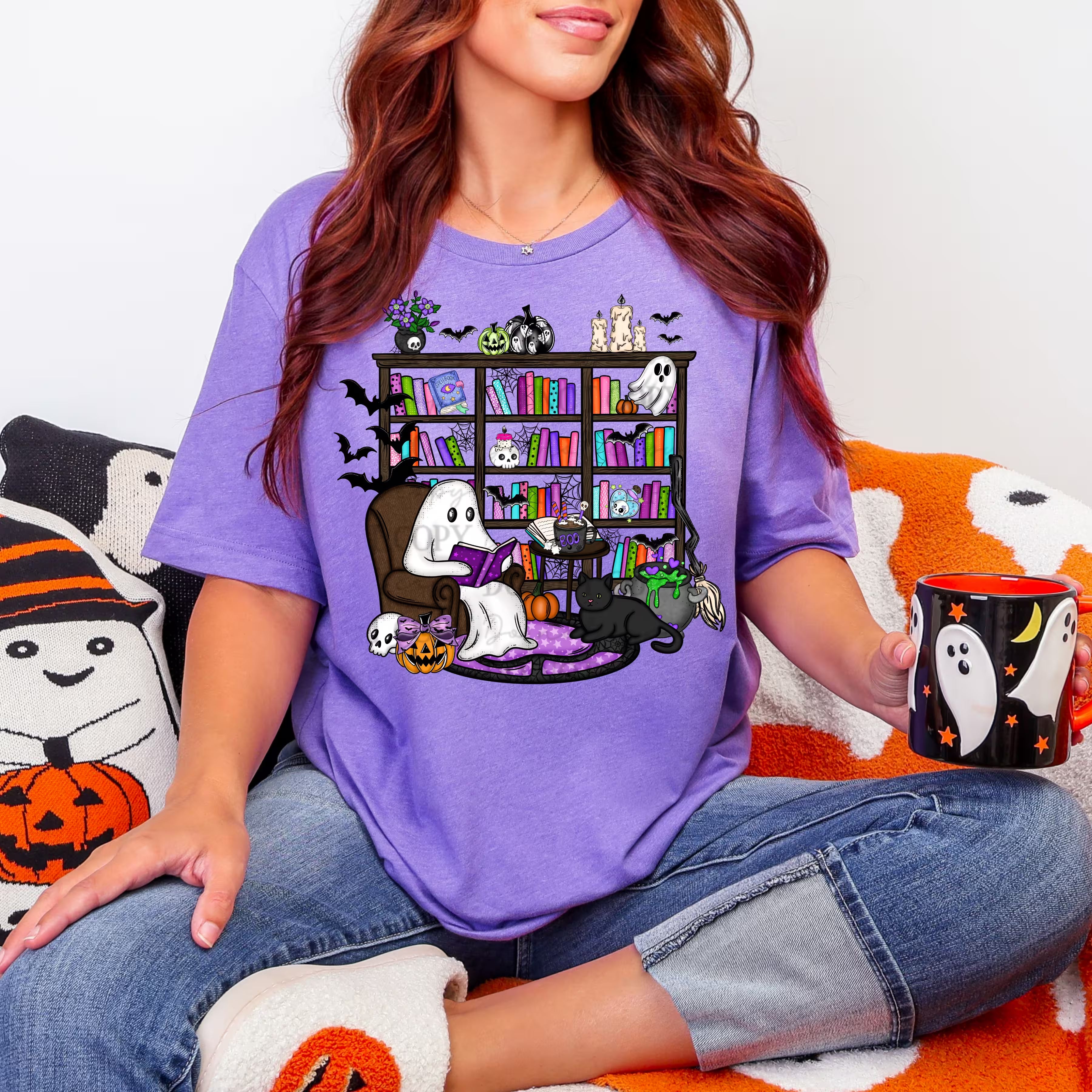 Spooky Book Club Reading Shirt