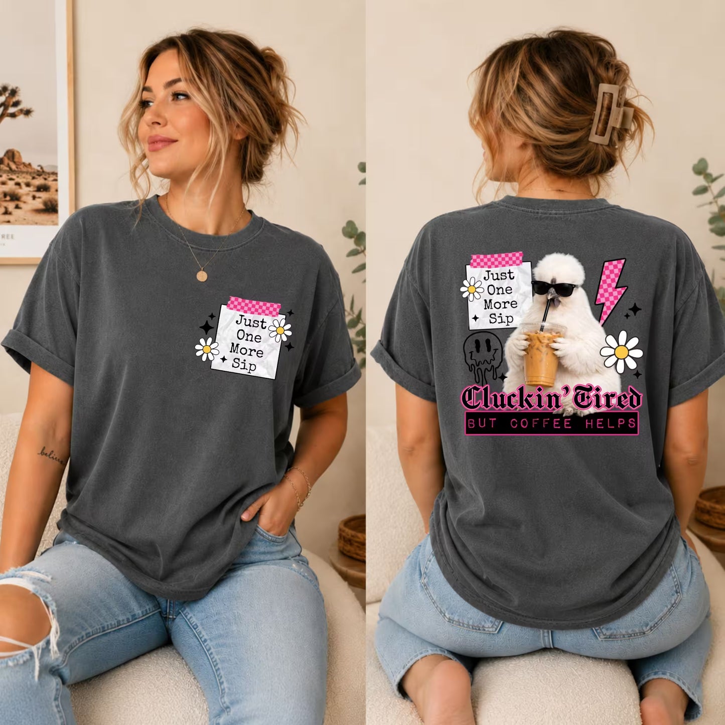 Unhinged But Coffee Helps Shirt