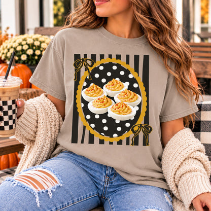 Deviled Eggs Thanksgiving Graphic Tee