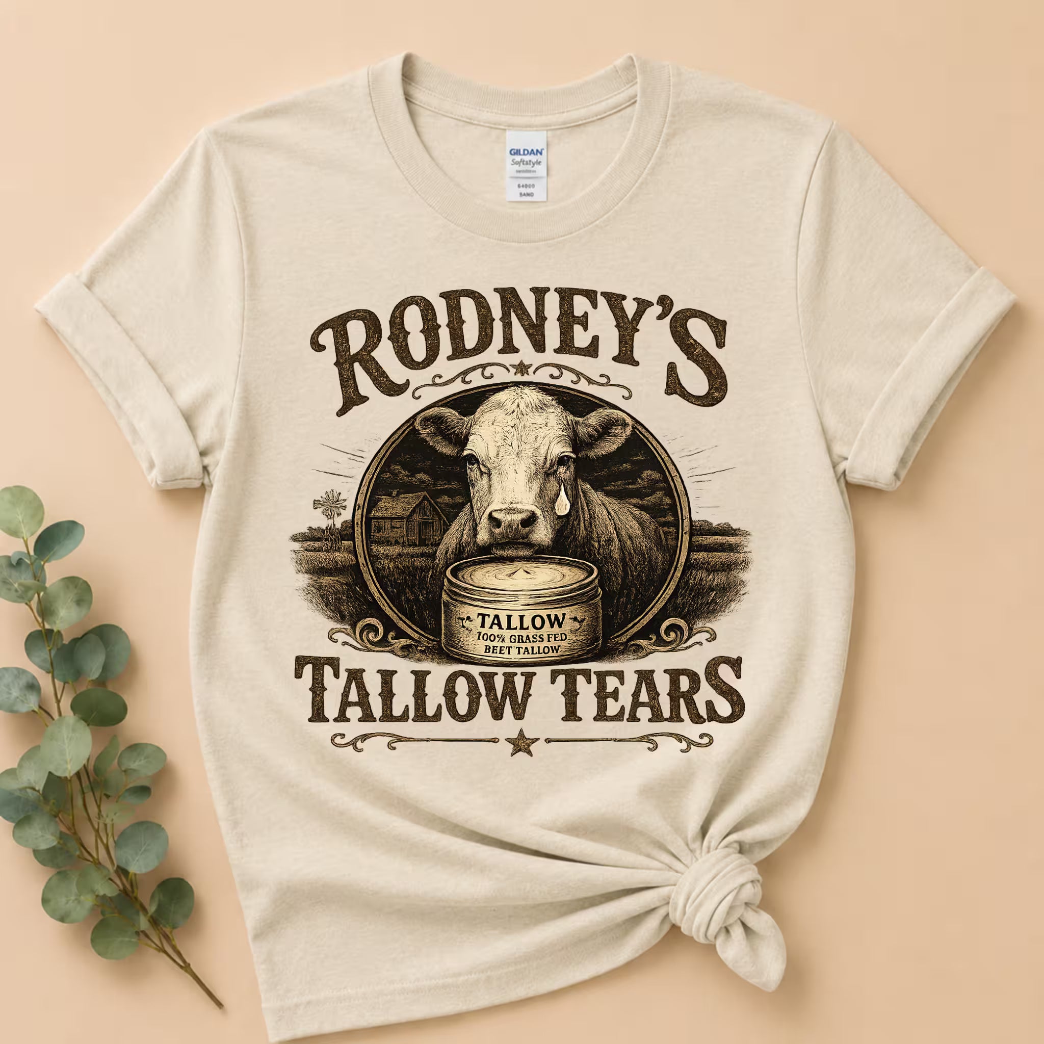Rodney’s Tallow Tears Cow Shirt