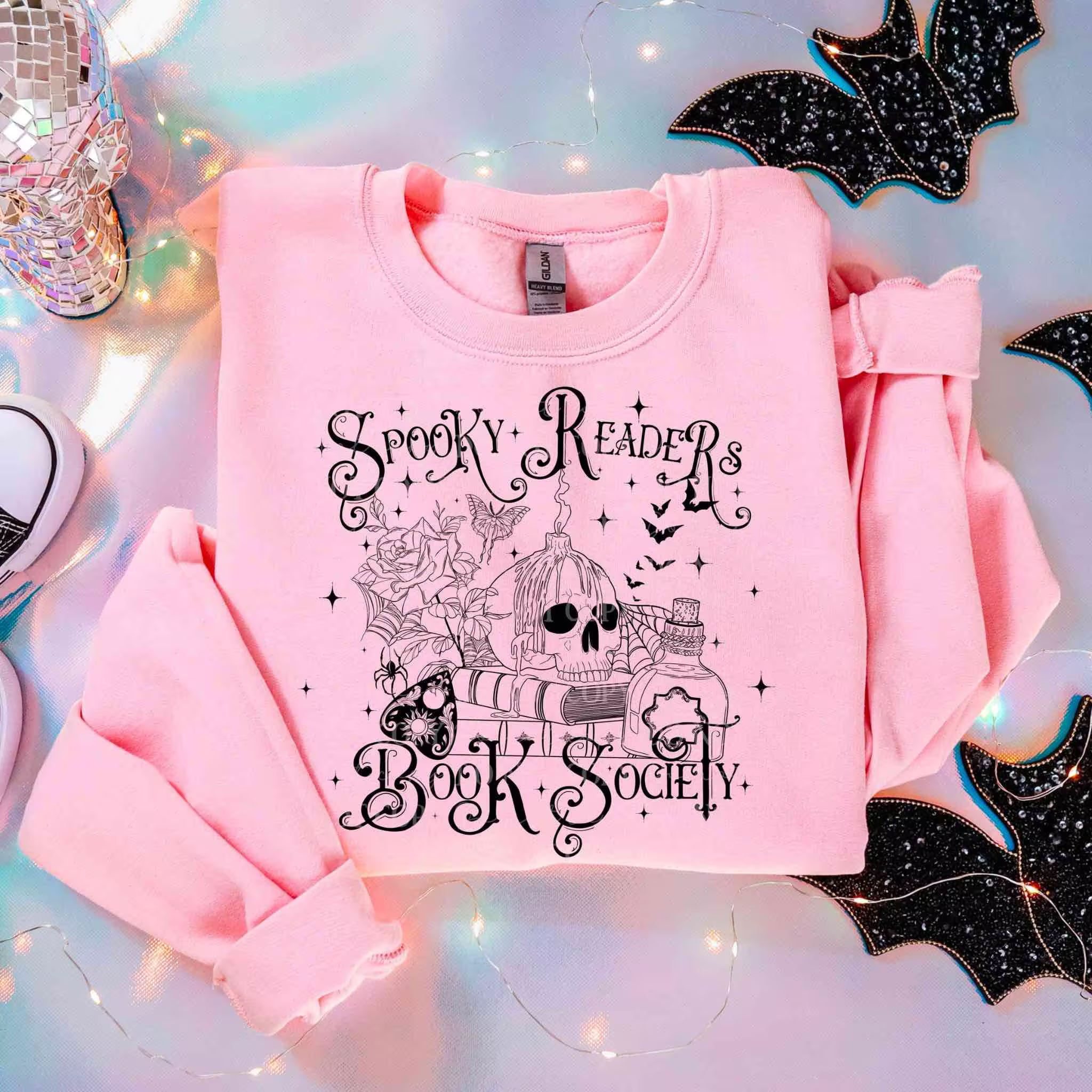 Spooky Readers Book Society Sweatshirt | Halloween Book Lover