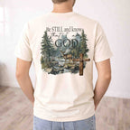 Be Still and Know Deer Christian T Shirt Becca's Banging Designs