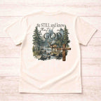 Be Still and Know Deer Christian T Shirt Becca's Banging Designs