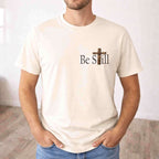 Be Still and Know Deer Christian T Shirt Becca's Banging Designs