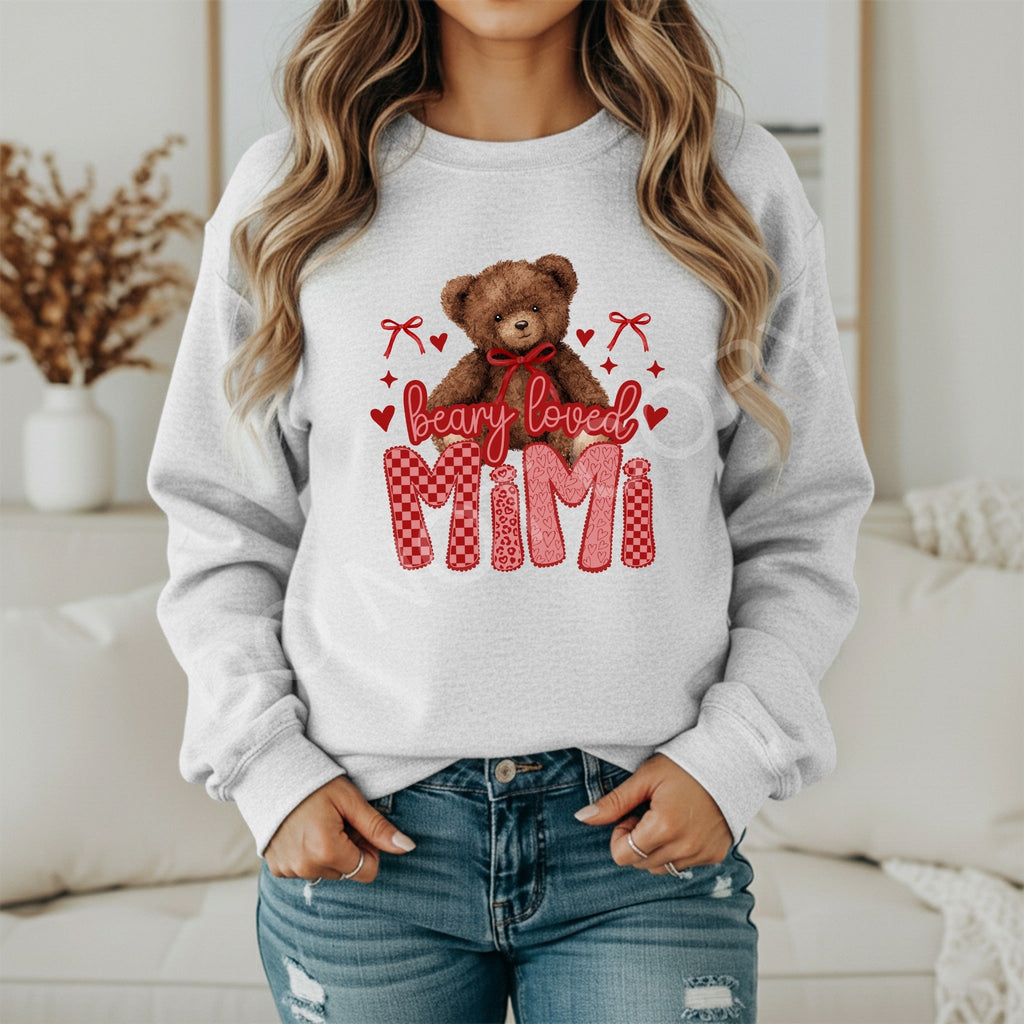 Berry Loved Sweatshirt - Becca's Banging Designs