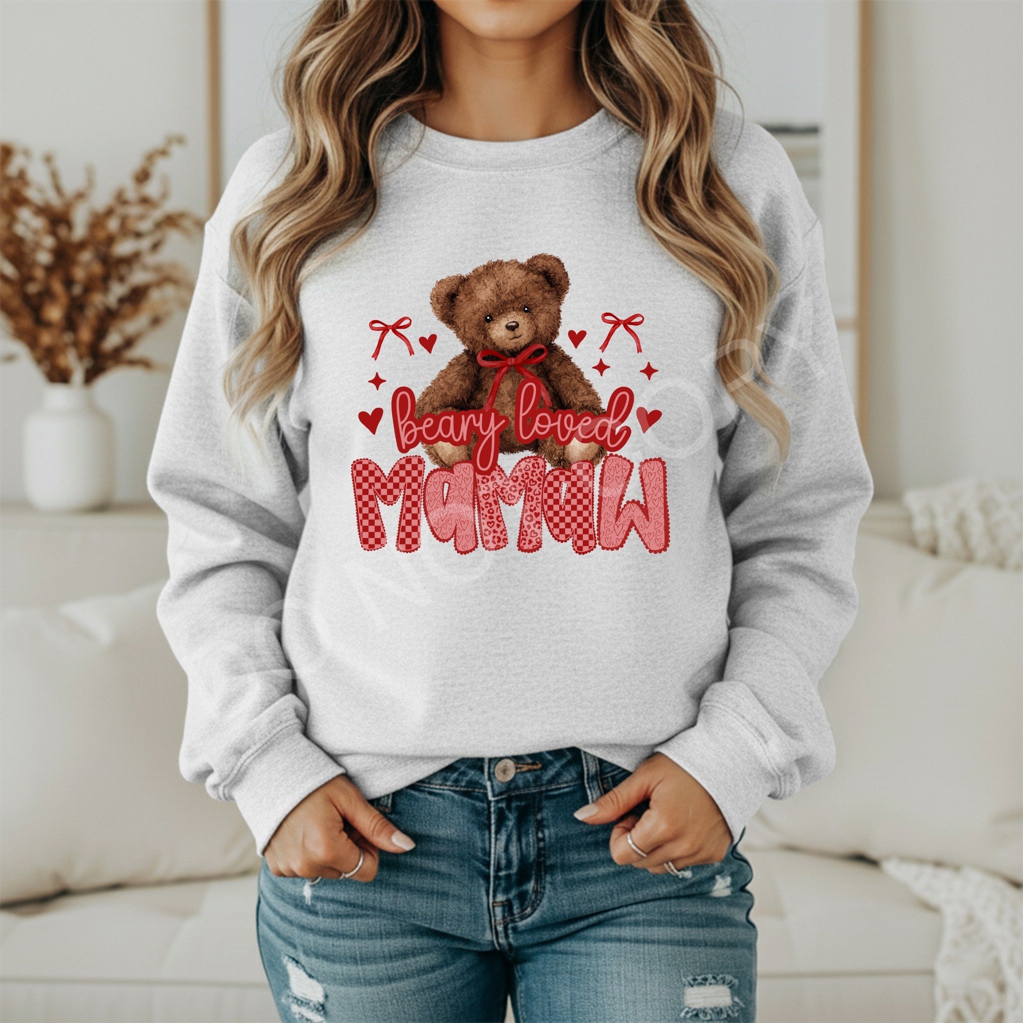 Berry Loved Sweatshirt - Becca's Banging Designs