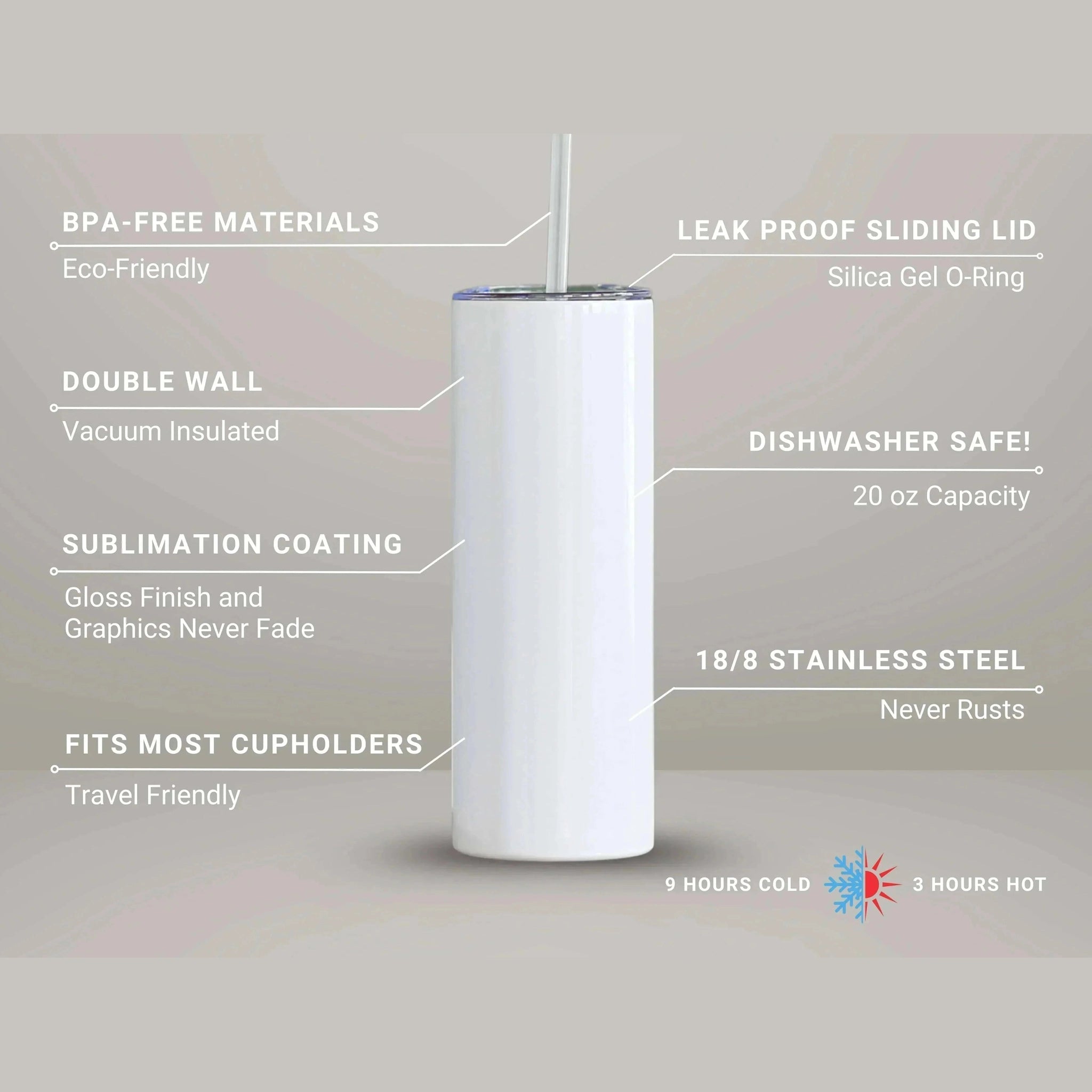 Best Teacher Ever Stainless Steel Tumbler – 20oz – Inspire with Love & Teach - Becca's Banging Designs