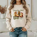Christian Nativity Sweatshirt “Every Knee Shall Bow” – Faith Christmas Crewneck – Holiday Gift - Becca's Banging Designs