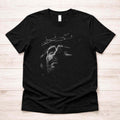 Crowned in Grace Halftone Jesus Portrait Tee Becca's Banging Designs