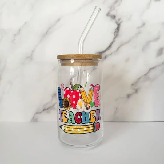 Custom 12oz Glass Cups