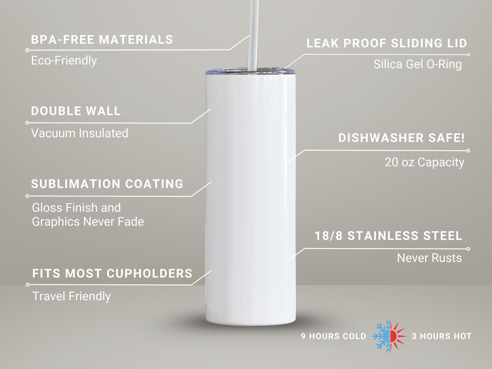 Custom Ride Photo 20oz Tumbler – Your Vehicle, Your Photo - Becca's Banging Designs