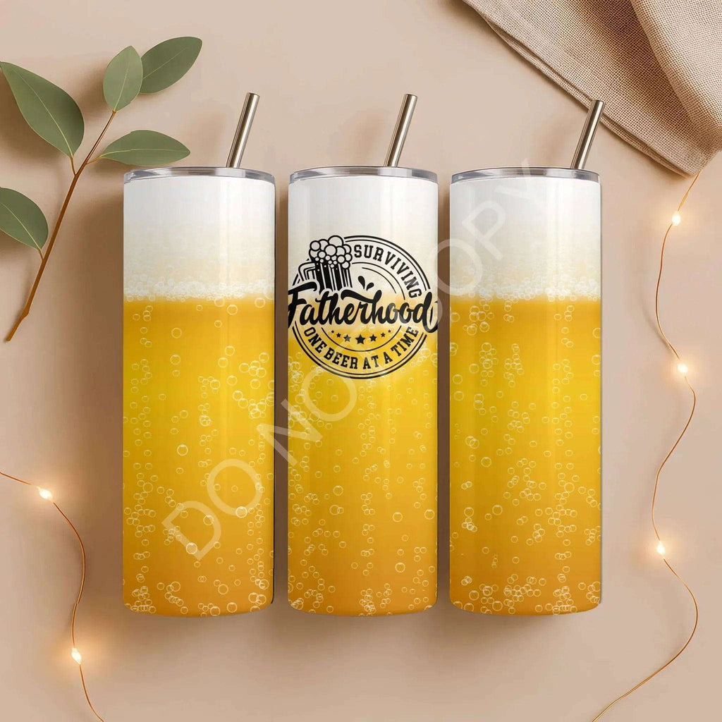 Becca's Banging Designs Tumbler Dad Life Beer Tumbler | Celebrate Fatherhood with Every Sip