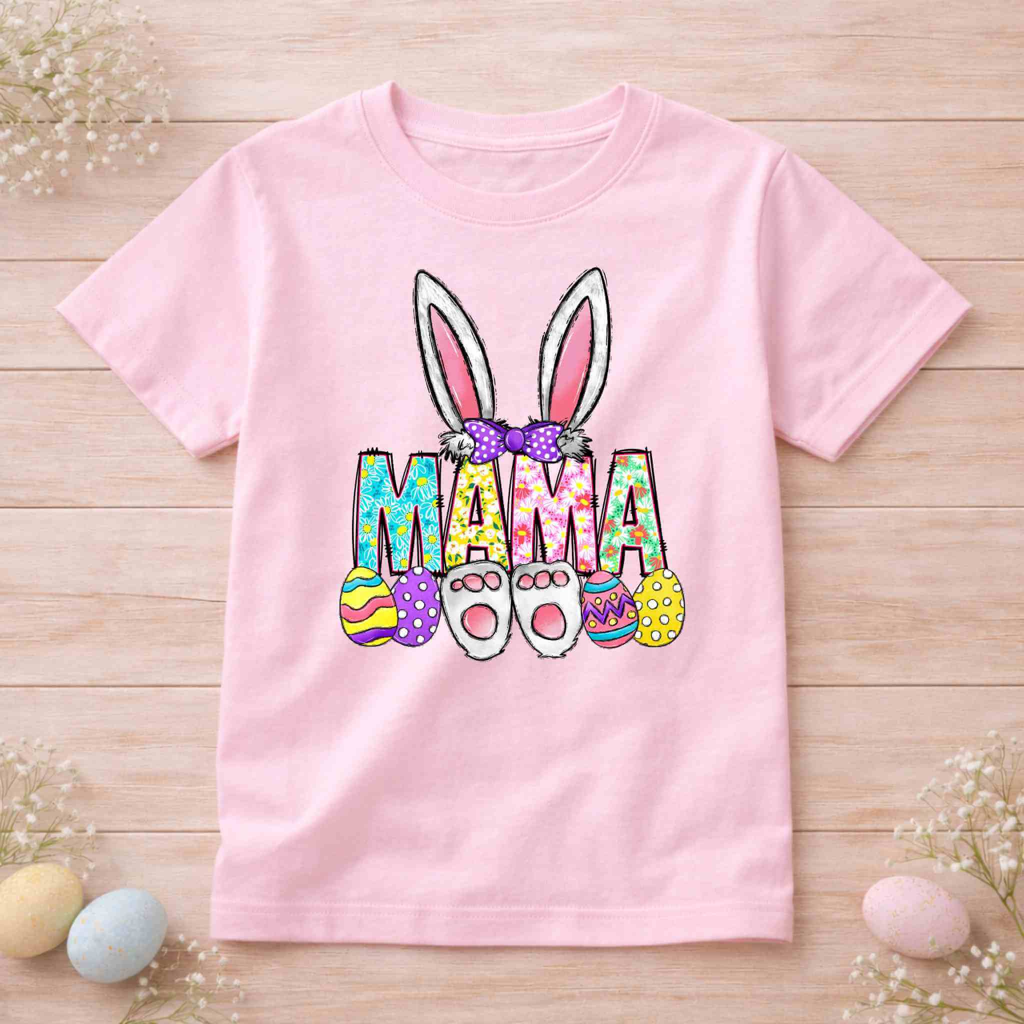 Easter Bunny Shirt – Granny, Mimi, Nana or Mama Spring T-Shirt Becca's Banging Designs