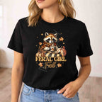 Feral Girl Autumn T-Shirt Becca's Banging Designs