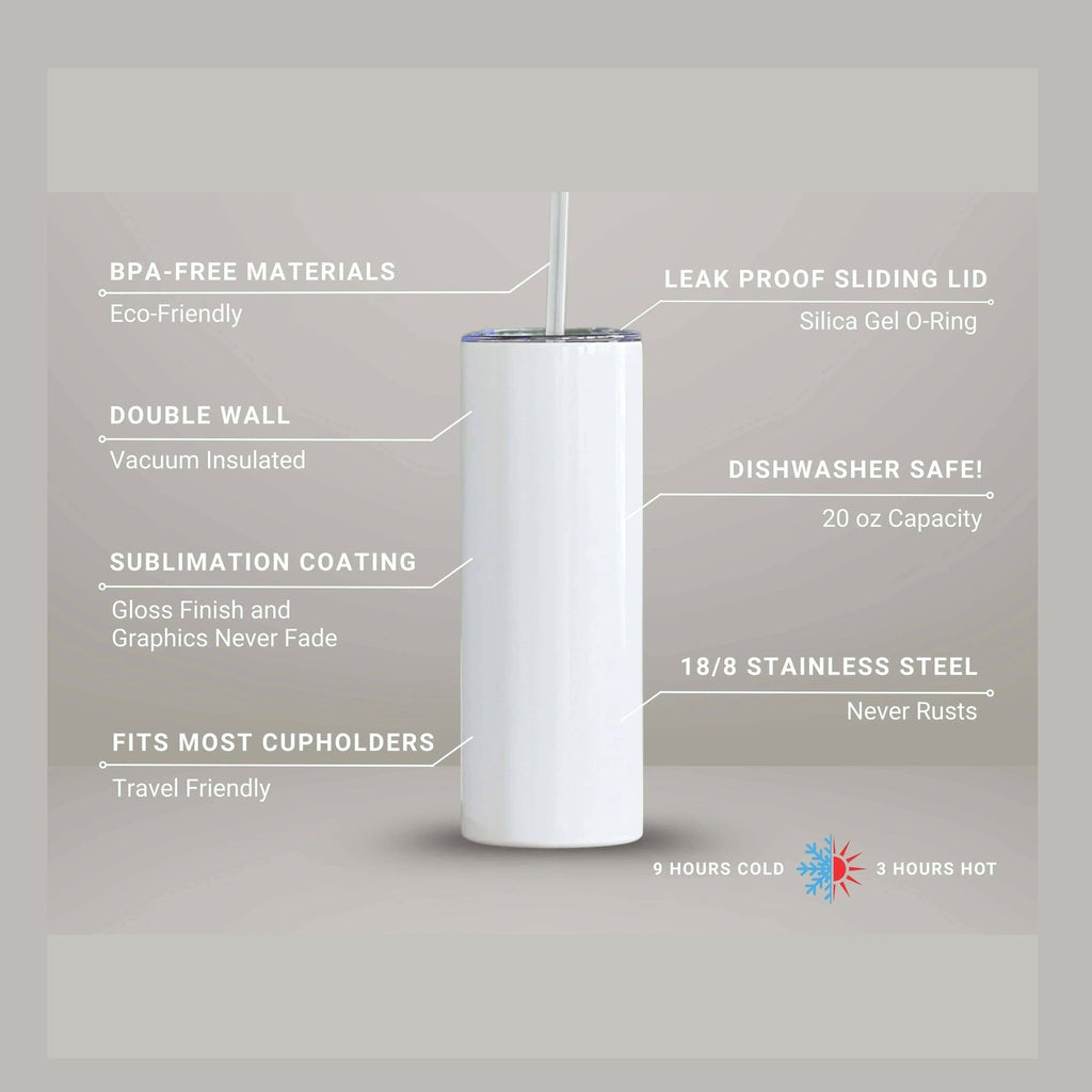 Festive Cheer Tumbler | Whimsical Christmas Tree Design for Holiday Fun - Becca's Banging Designs