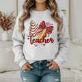 Festive Vibes Cozy Holiday Sweatshirt - Joyful Classroom Crewneck for Teachers - Becca's Banging Designs