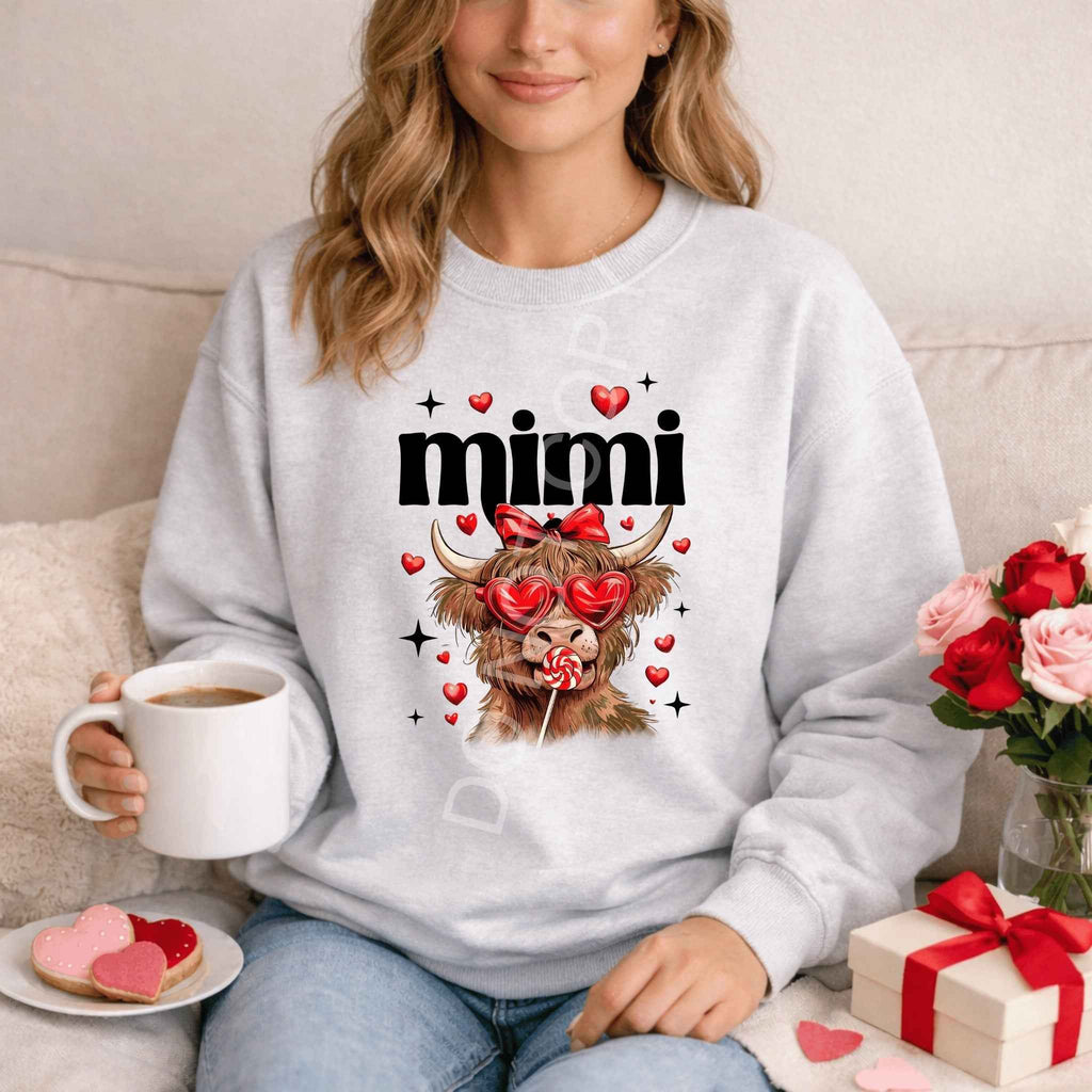 Highland Cow Family Sweatshirt - Becca's Banging Designs