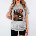 Horror Legends Apparel - Graphic Tee Celebrating Iconic Frights - Becca's Banging Designs