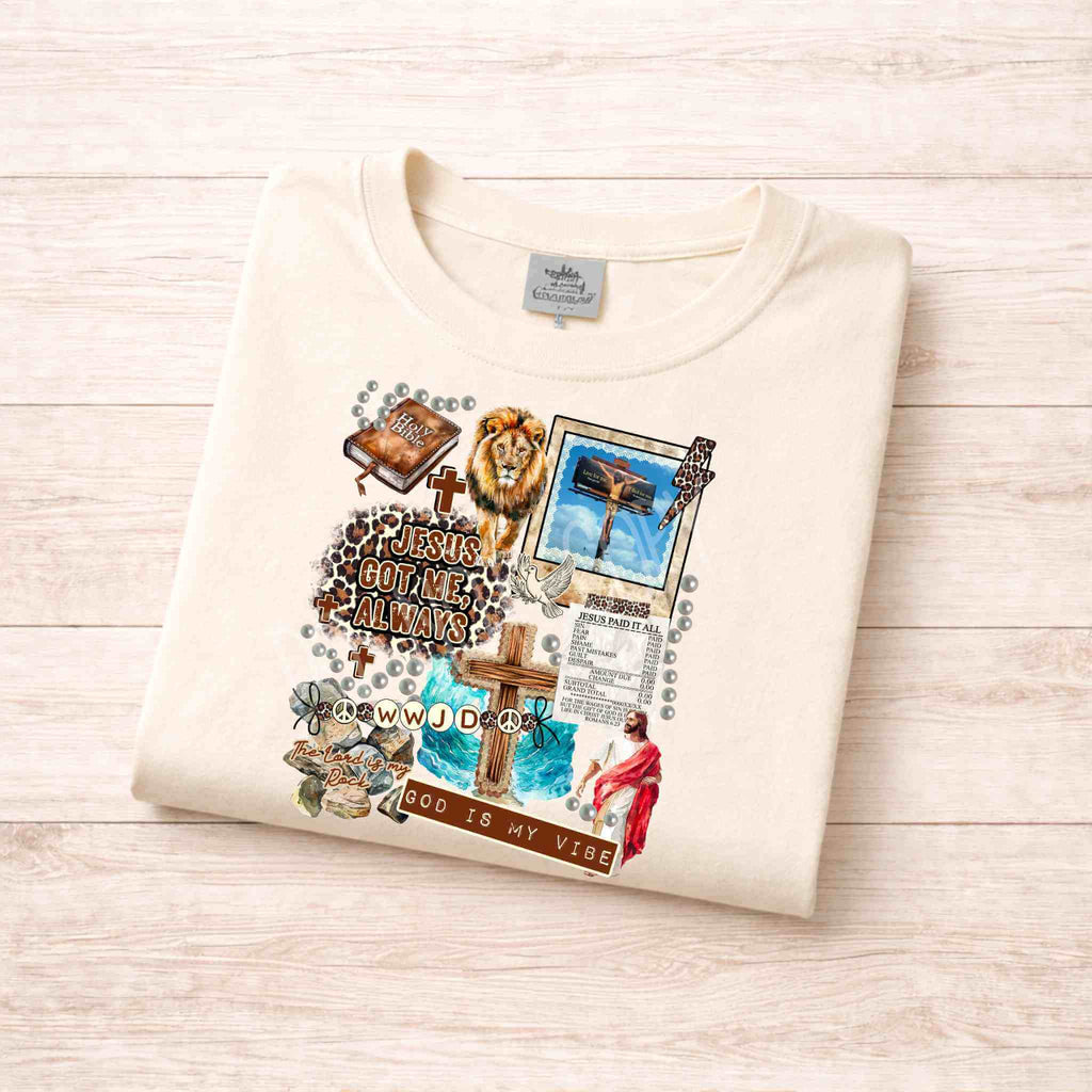 Jesus Got Me Christian T-Shirt Becca's Banging Designs