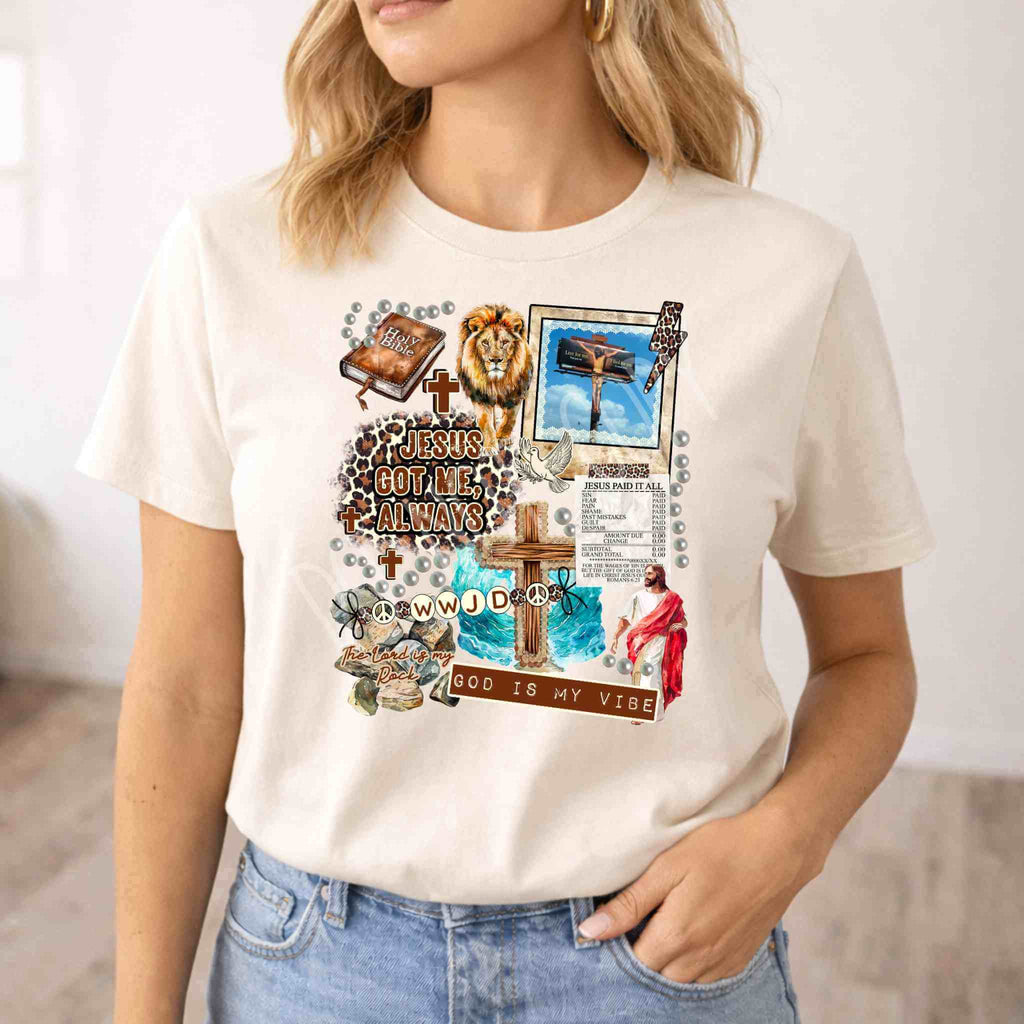 Jesus Got Me Christian T-Shirt Becca's Banging Designs