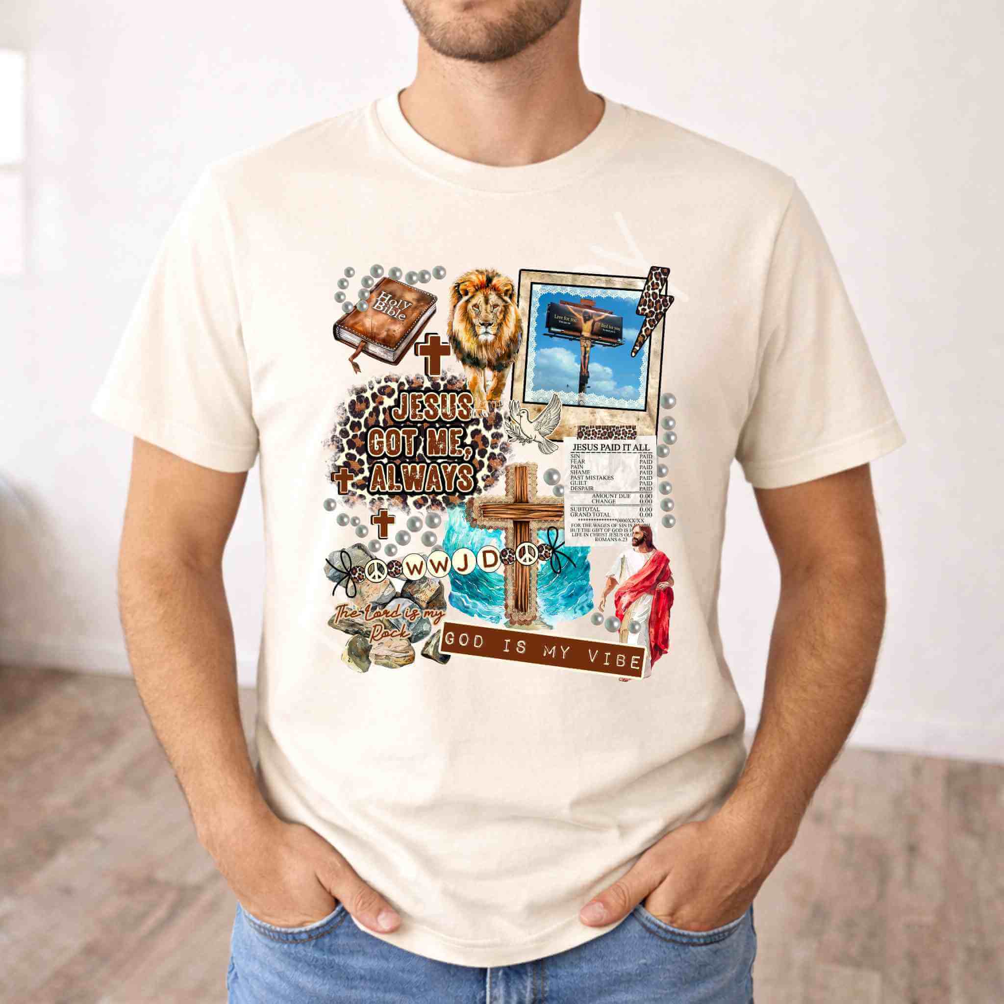 Jesus Got Me Christian T-Shirt Becca's Banging Designs