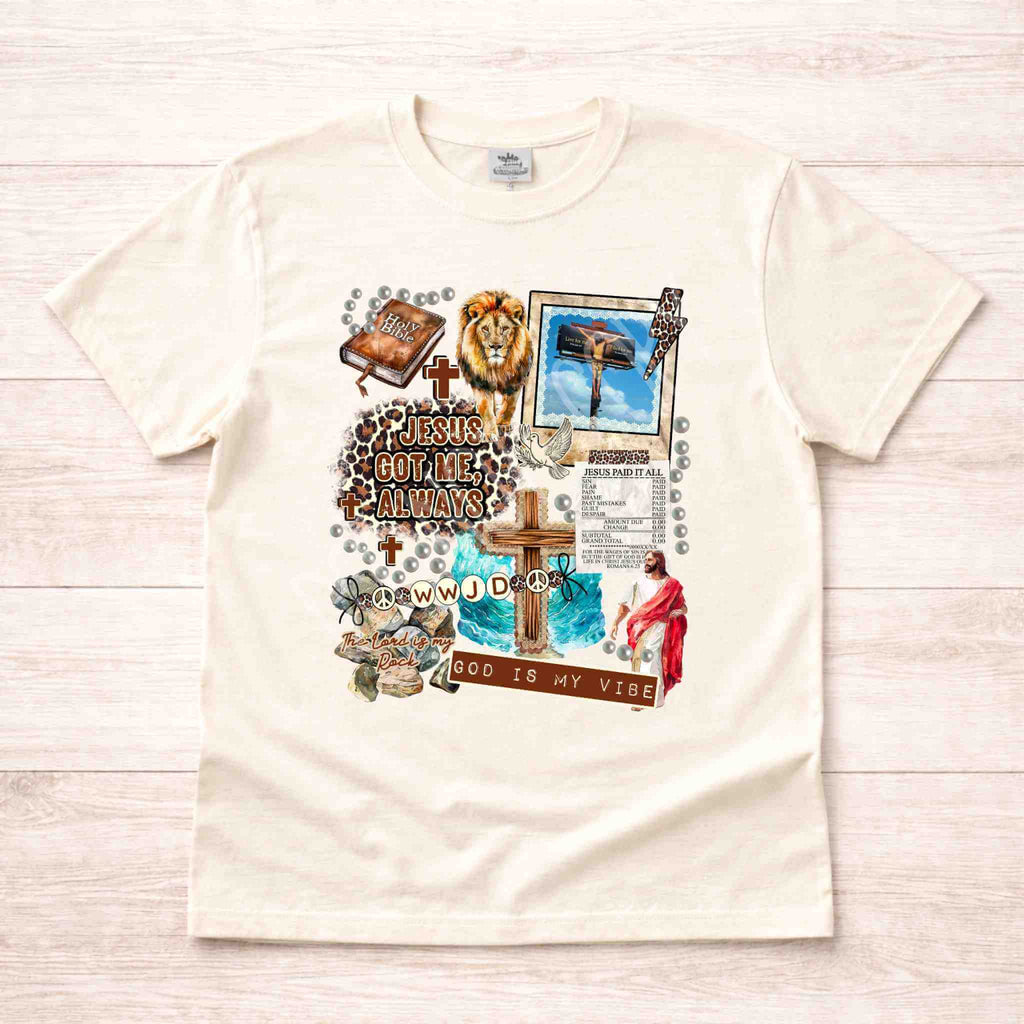 Jesus Got Me Christian T-Shirt Becca's Banging Designs