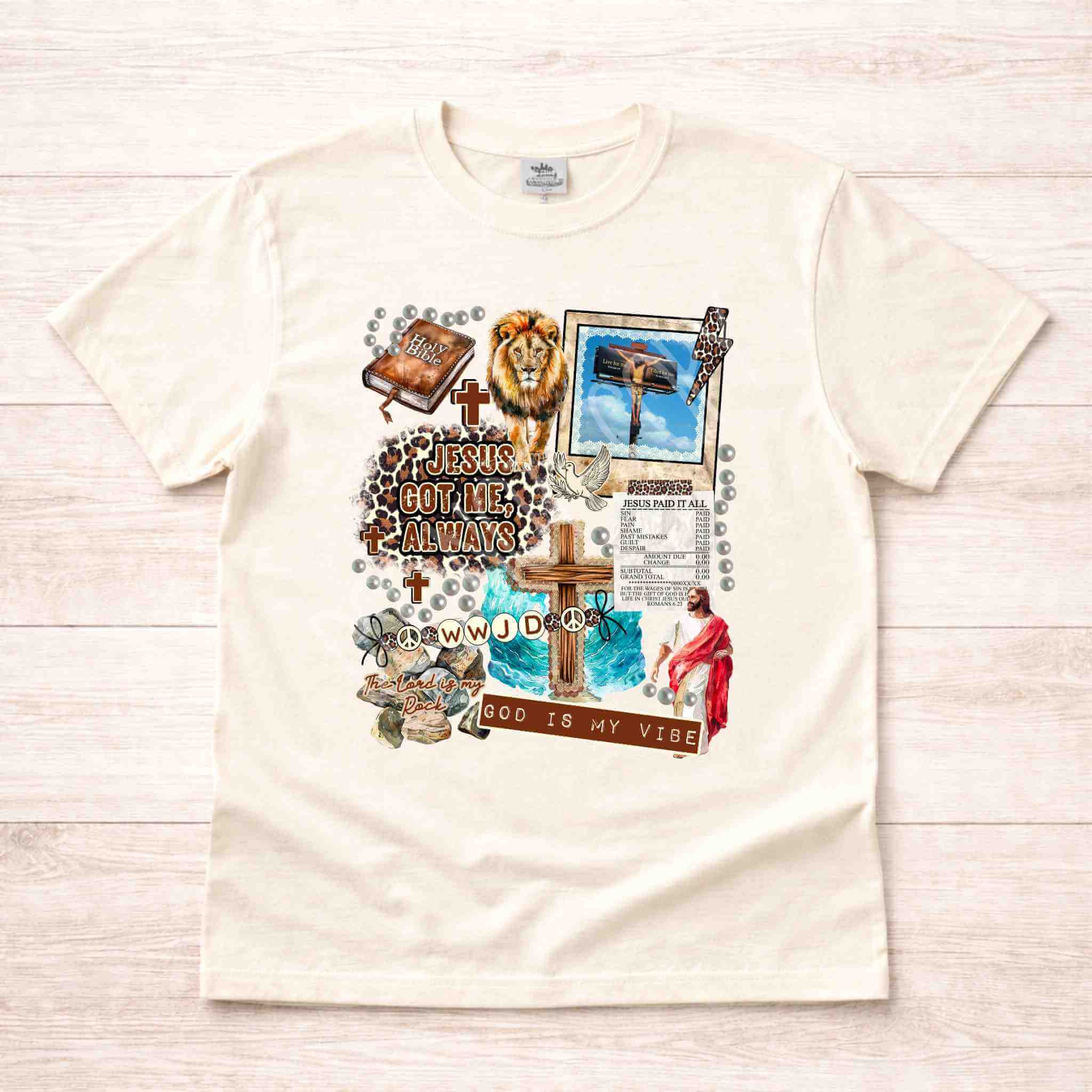 Jesus Got Me Christian T-Shirt Becca's Banging Designs