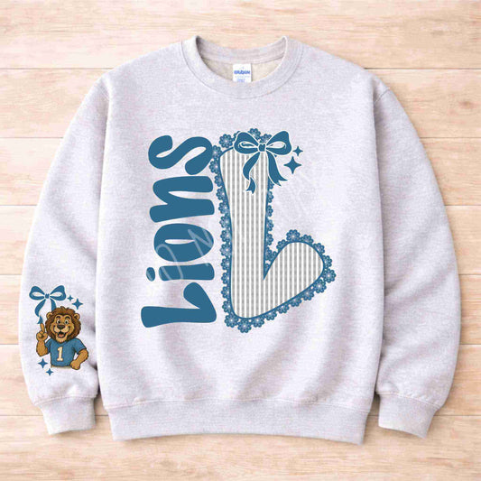 Lions Spirit | Crewneck - Becca's Banging Designs LLC