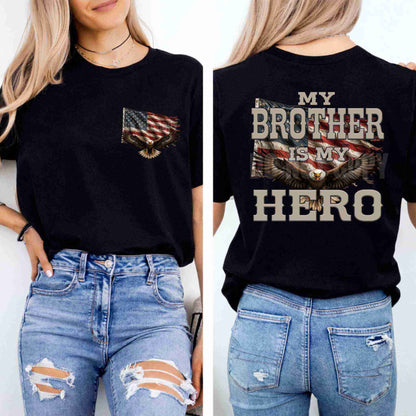 My Hero Shirt – Patriotic Family Gift Tee 🇺🇸 - Becca's Banging Designs LLC