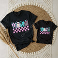 Pastel Ghost Tees | Holographic Mommy & Me Halloween Shirts for Family Fun - Becca's Banging Designs