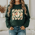 Retro Santa Christmas Sweatshirt – Vintage Holiday Crewneck - Becca's Banging Designs
