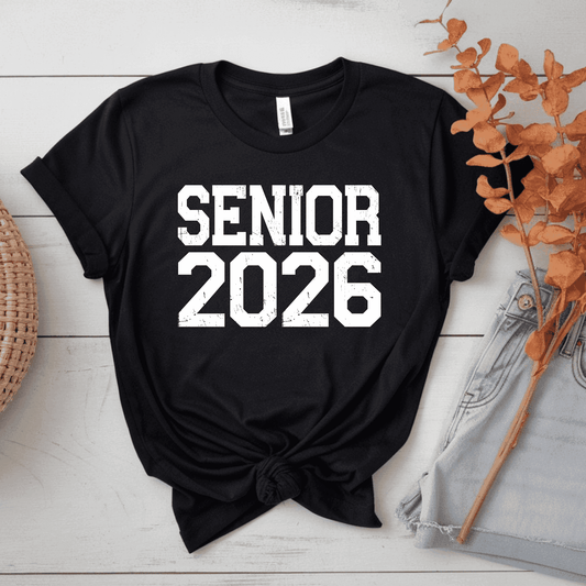 Senior 2026 Shirt, Class of 2026 T-Shirt, Graduation Shirt 2026, High School Senior Tee - Becca's Banging Designs LLC
