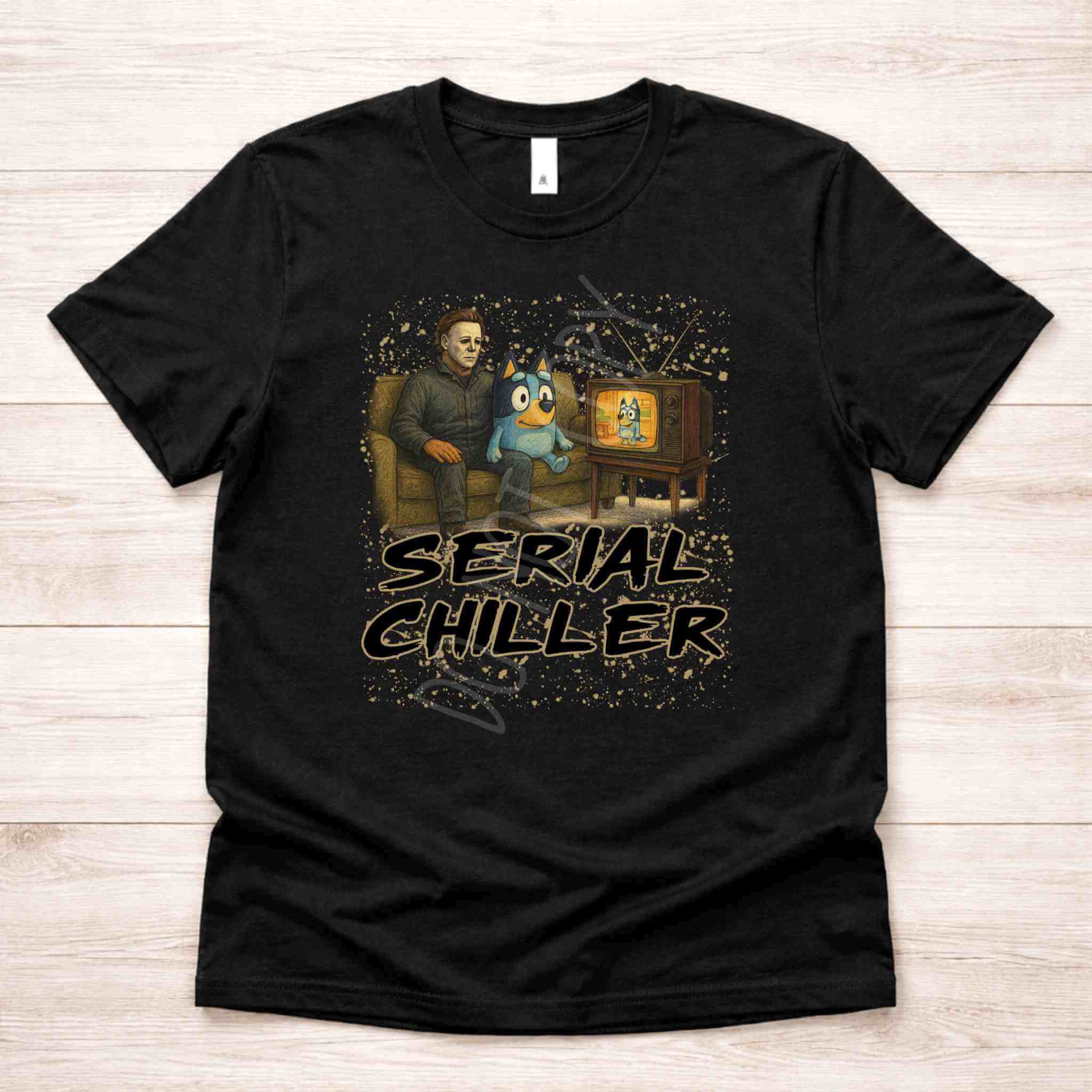 Serial Chiller Halloween Tee Becca's Banging Designs