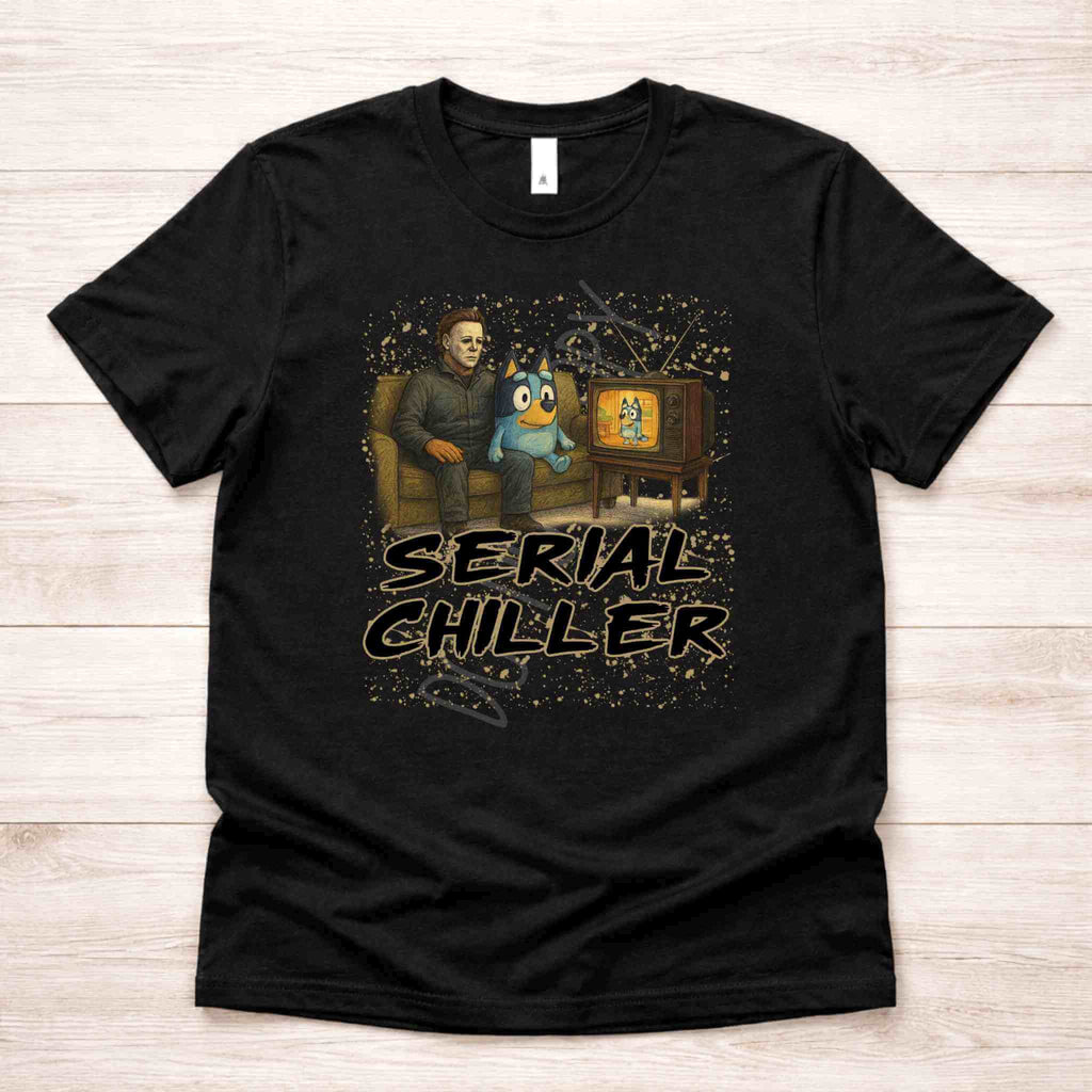Serial Chiller Halloween Tee Becca's Banging Designs