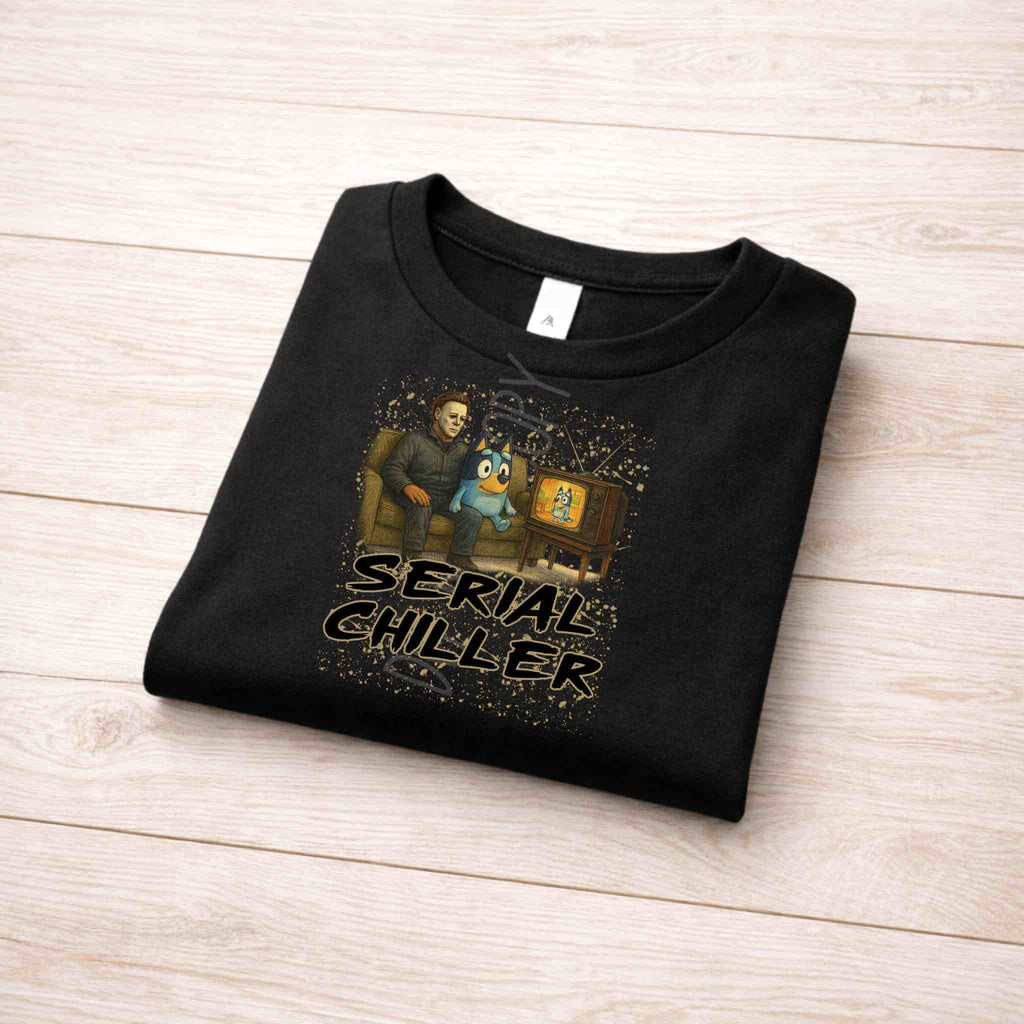 Serial Chiller Halloween Tee Becca's Banging Designs