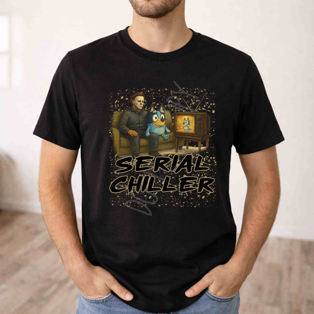 Serial Chiller Halloween Tee Becca's Banging Designs