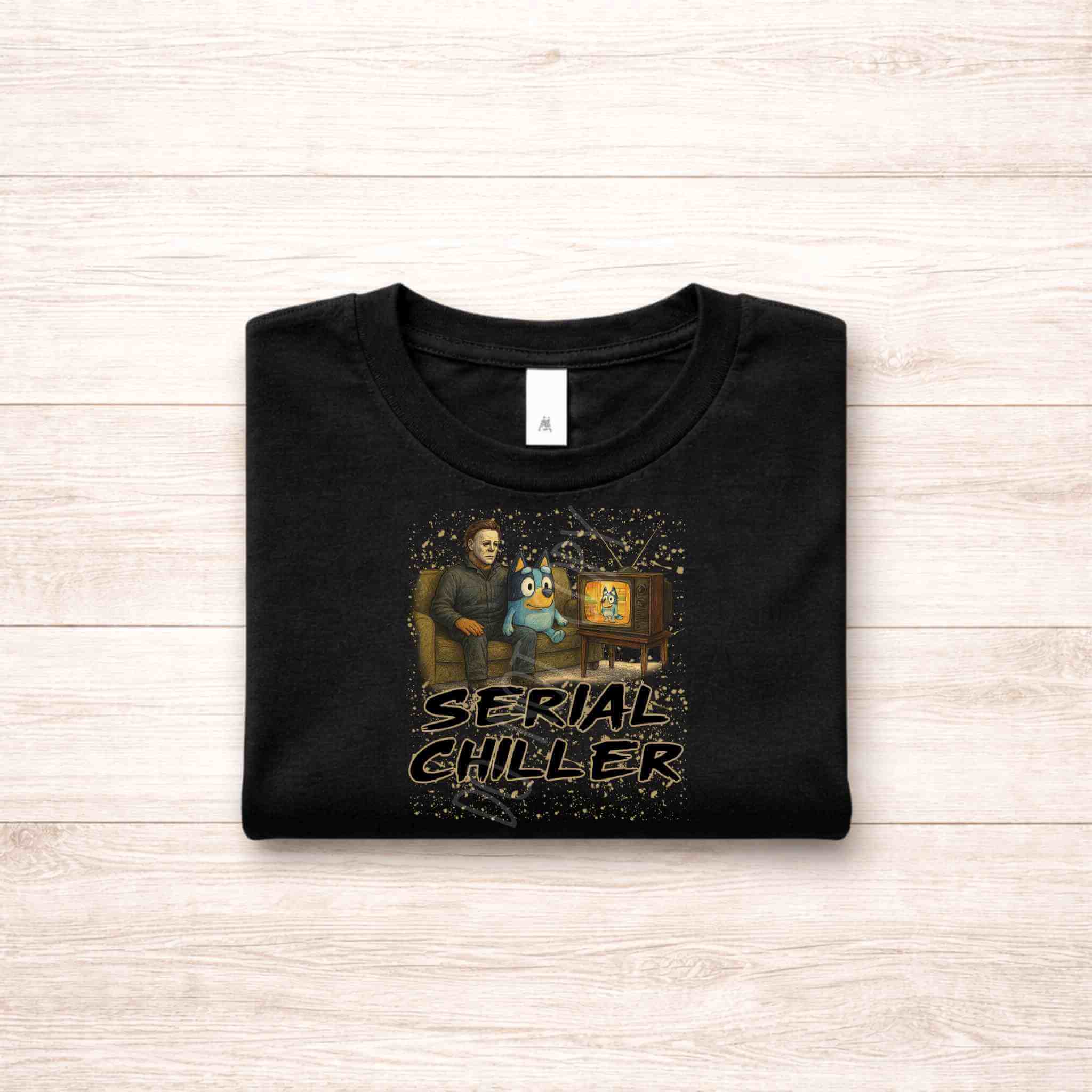 Serial Chiller Halloween Tee Becca's Banging Designs